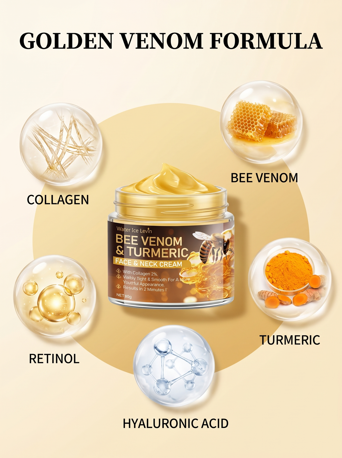 Golden Venom Anti-Wrinkle Cream
