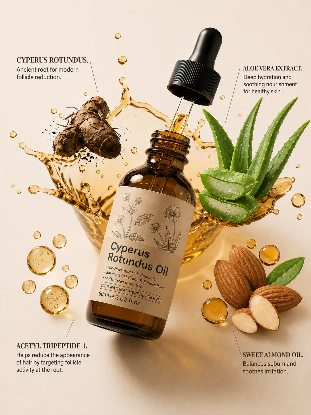 Marque™ Cyperus Rotundus Body Oil