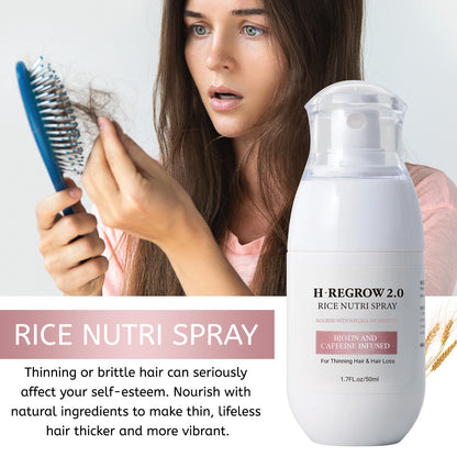 Rice Nutrition Biotin & Caffeine Infused Hair Growth Spray