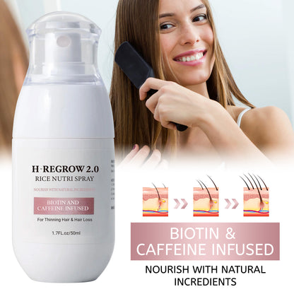 Rice Nutrition Biotin & Caffeine Infused Hair Growth Spray